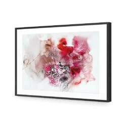 Veins Of Life, Magenta -WALL ART DESGIN SALE veins of life magenta acrylic glass with border black frame 45x30cm 231092