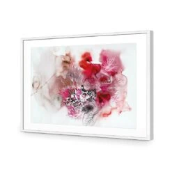 Veins Of Life, Magenta -WALL ART DESGIN SALE veins of life magenta acrylic glass with border white frame 45x30cm 412787