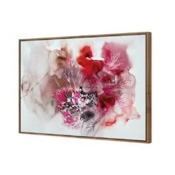 Veins Of Life, Magenta -WALL ART DESGIN SALE veins of life magenta canvas natural floating frame 45x30cm 335143