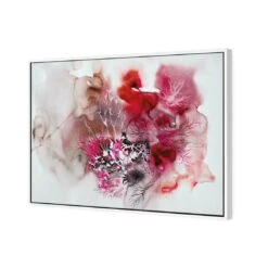 Veins Of Life, Magenta -WALL ART DESGIN SALE veins of life magenta canvas white floating frame 45x30cm 761428