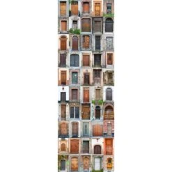 Vintage Door Collage (Tall)