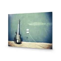 Vintage Guitar -WALL ART DESGIN SALE vintage guitar acrylic glass no border no frame 45x30cm 678046
