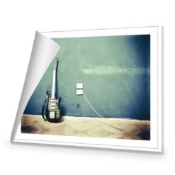 Vintage Guitar -WALL ART DESGIN SALE vintage guitar canvas rolled canvas 45x30cm 450743