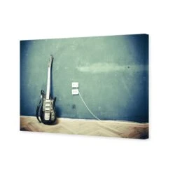 Vintage Guitar -WALL ART DESGIN SALE vintage guitar canvas stretched canvas 45x30cm 222049