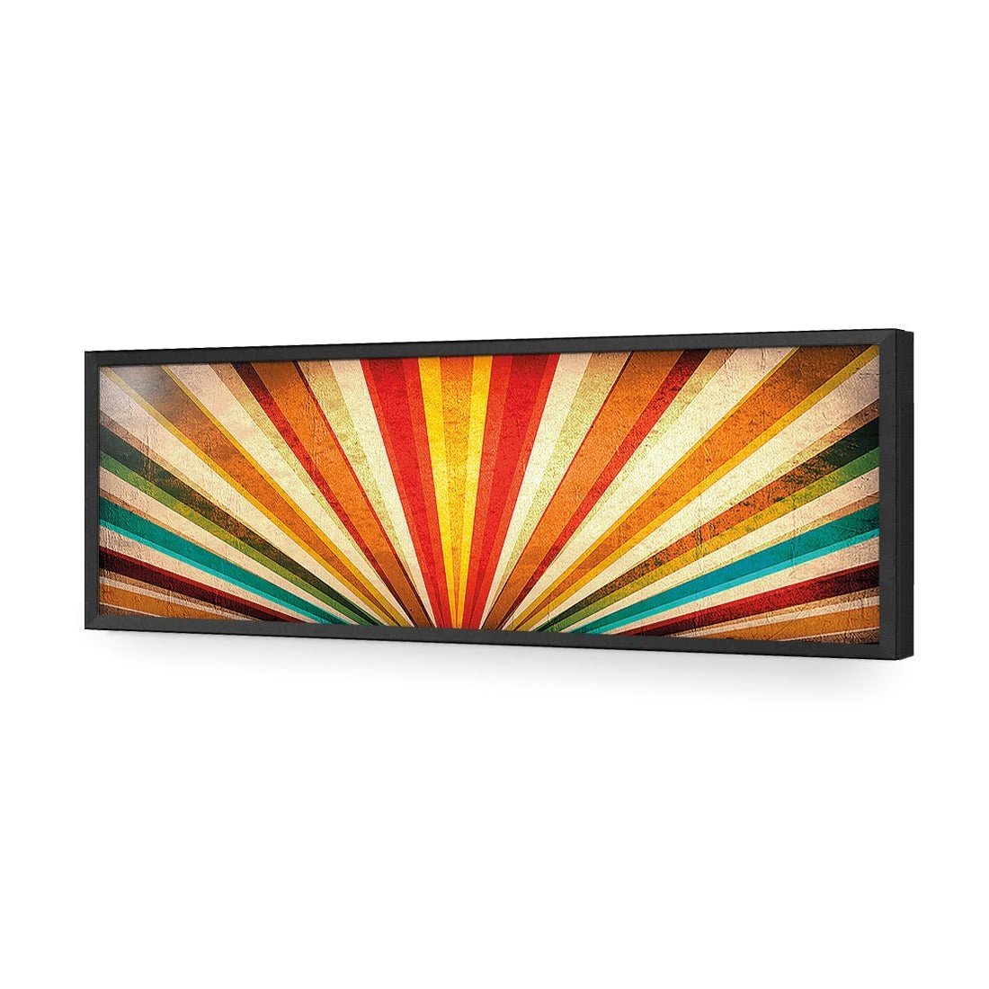 Vintage Sunbeams (Long) Vintage Sunbeams (Long) -WALL ART DESGIN SALE vintage sunbeams long acrylic glass no border black frame 90x30cm 719987