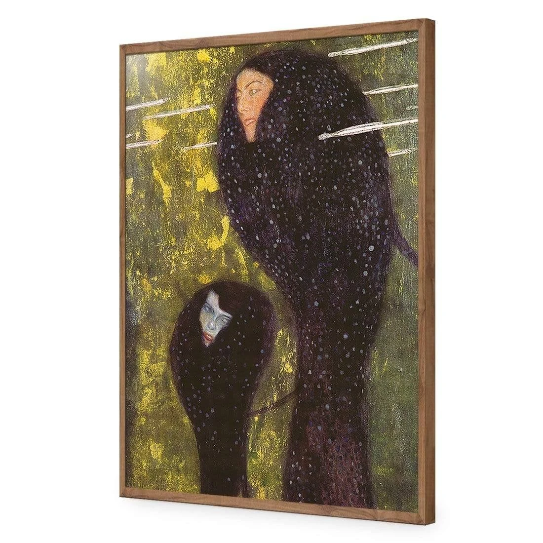 Water Nymphs By Gustav Klimt Water Nymphs By Gustav Klimt -WALL ART DESGIN SALE water nymphs by gustav klimt acrylic glass no border natural frame 45x30cm 489870