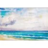 Watercolour Ocean -WALL ART DESGIN SALE watercolour ocean canvas stretched canvas 45x30cm 506258
