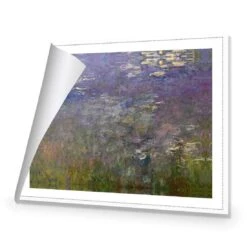 Waterlily Pond By Monet -WALL ART DESGIN SALE waterlily pond by monet canvas rolled canvas 45x30cm 528206