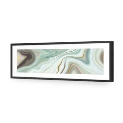 Weaving, Green (long) -WALL ART DESGIN SALE weaving green long canvas stretched canvas 60x20cm 600587