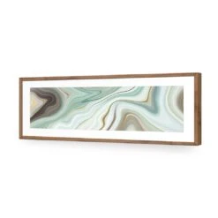 Weaving, Green (long) -WALL ART DESGIN SALE weaving green long canvas stretched canvas 60x20cm 736889
