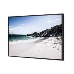 Whitewashed Beach Of Rottnest WA 4 Whitewashed Beach Of Rottnest WA -WALL ART DESGIN SALE whitewashed beach of rottnest wa canvas black floating frame 45x30cm 309872