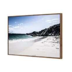 Whitewashed Beach Of Rottnest WA 7 Whitewashed Beach Of Rottnest WA -WALL ART DESGIN SALE whitewashed beach of rottnest wa canvas natural floating frame 45x30cm 936967