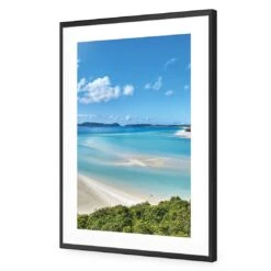 Whitsunday National Park (rectangle) -WALL ART DESGIN SALE whitsunday national park rectangle acrylic glass with border black frame 45x30cm 164014