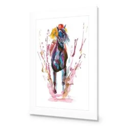 Winning Horse 9 Winning Horse -WALL ART DESGIN SALE winning horse acrylic glass with border no frame 45x30cm 723578