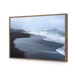 Winter Beach 18 Winter Beach -WALL ART DESGIN SALE winter beach acrylic glass no border natural frame 45x30cm 416425