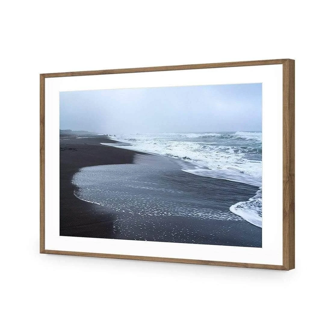 Winter Beach Winter Beach -WALL ART DESGIN SALE winter beach acrylic glass with border natural frame 45x30cm 667993
