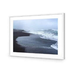 Winter Beach 11 Winter Beach -WALL ART DESGIN SALE winter beach acrylic glass with border white frame 45x30cm 991118
