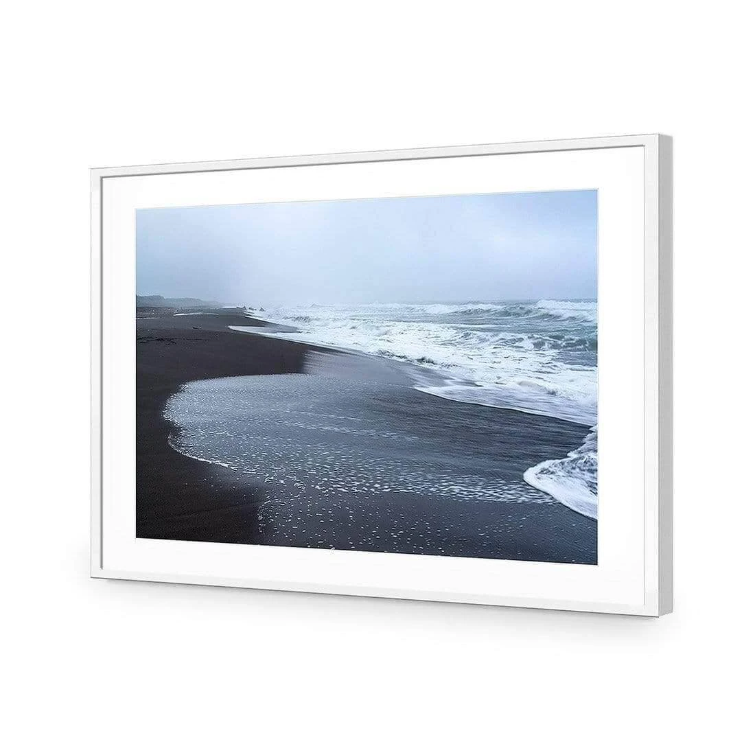 Winter Beach Winter Beach -WALL ART DESGIN SALE winter beach acrylic glass with border white frame 45x30cm 991118