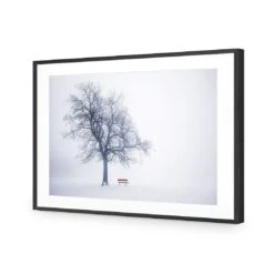Winter's Welcome -WALL ART DESGIN SALE winters welcome acrylic glass with border black frame 45x30cm 596692