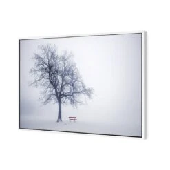 Winter's Welcome -WALL ART DESGIN SALE winters welcome canvas white floating frame 45x30cm 572242