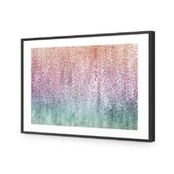 Wisteria Wonder -WALL ART DESGIN SALE wisteria wonder acrylic glass with border black frame 45x30cm 361684