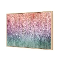 Wisteria Wonder -WALL ART DESGIN SALE wisteria wonder canvas oak floating frame 45x30cm 564966
