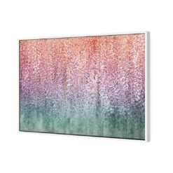 Wisteria Wonder -WALL ART DESGIN SALE wisteria wonder canvas white floating frame 45x30cm 326939