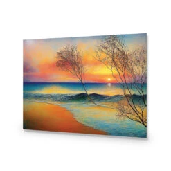 Wistful Sunset -WALL ART DESGIN SALE wistful sunset acrylic glass no border no frame 45x30cm 274689
