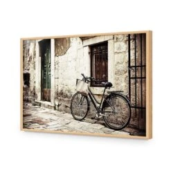 Ye Old Cycle -WALL ART DESGIN SALE ye old cycle acrylic glass no border oak frame 45x30cm 896949