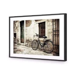 Ye Old Cycle -WALL ART DESGIN SALE ye old cycle acrylic glass with border black frame 45x30cm 464199