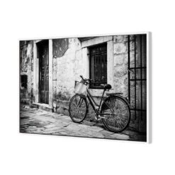 Ye Old Cycle, Black And White 7 Ye Old Cycle, Black And White -WALL ART DESGIN SALE ye old cycle black and white canvas stretched canvas 45x30cm 480695
