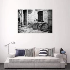 Ye Old Cycle, Black And White 8 Ye Old Cycle, Black And White -WALL ART DESGIN SALE ye old cycle black and white canvas stretched canvas 45x30cm 716846