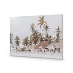 Zanzibar Village, Vintage 14 Zanzibar Village, Vintage -WALL ART DESGIN SALE zanzibar village vintage acrylic glass no border no frame 45x30cm 126023