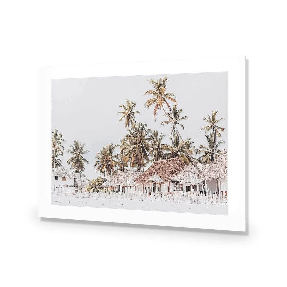 Zanzibar Village, Vintage Zanzibar Village, Vintage -WALL ART DESGIN SALE zanzibar village vintage acrylic glass with border no frame 45x30cm 657314
