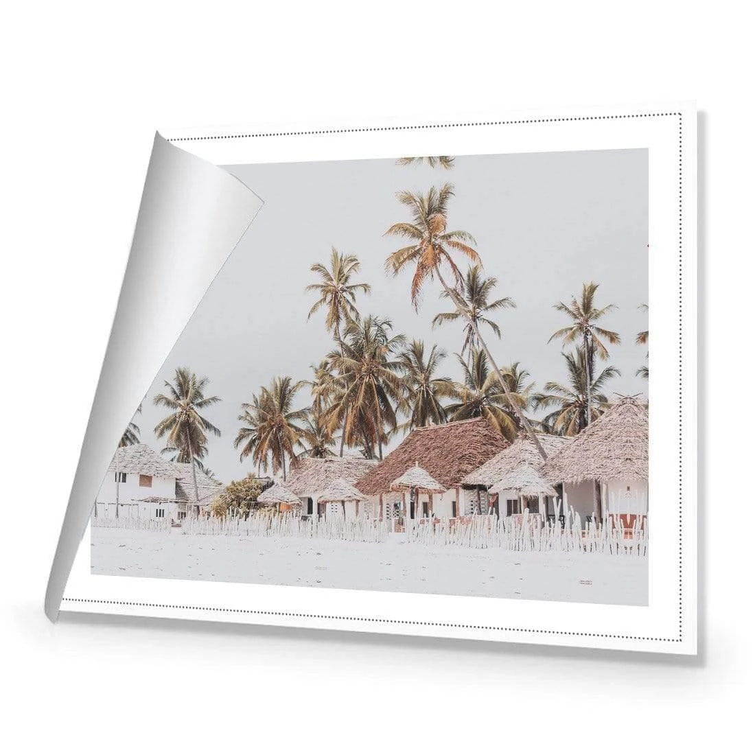 Zanzibar Village, Vintage Zanzibar Village, Vintage -WALL ART DESGIN SALE zanzibar village vintage canvas rolled canvas 45x30cm 434996