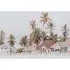 Zanzibar Village, Vintage -WALL ART DESGIN SALE zanzibar village vintage canvas stretched canvas 45x30cm 482584