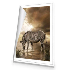 Zebra In Clouds -WALL ART DESGIN SALE zebra in clouds canvas rolled canvas 45x30cm 893968