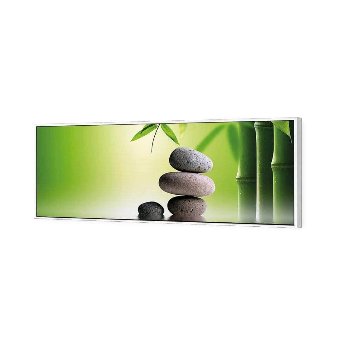 Zen Stones (Long) Zen Stones (Long) -WALL ART DESGIN SALE zen stones long canvas white floating frame 60x20cm 342075